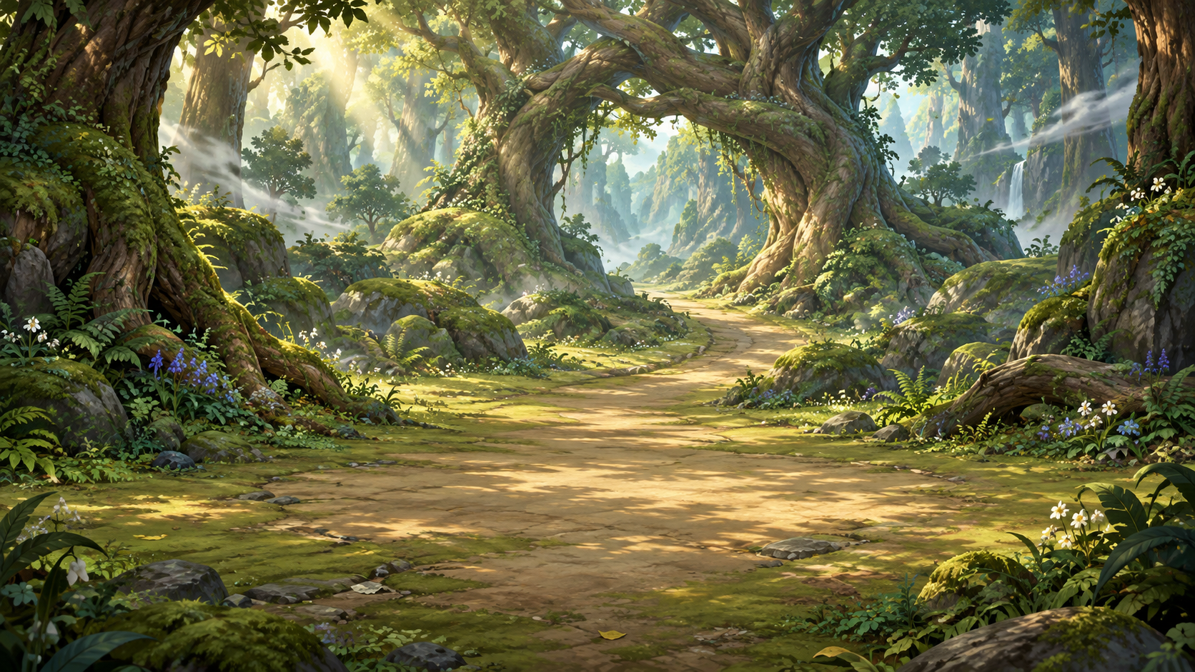 Whispering Woods game environment